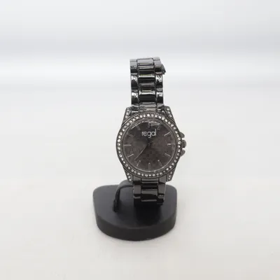 Armbåndsur (Sort) fra Regal