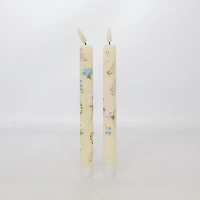 Bougie LED (Beige, Multicolore)