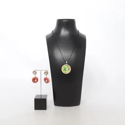 Parure de bijoux (Multicolore) Métal inconnu