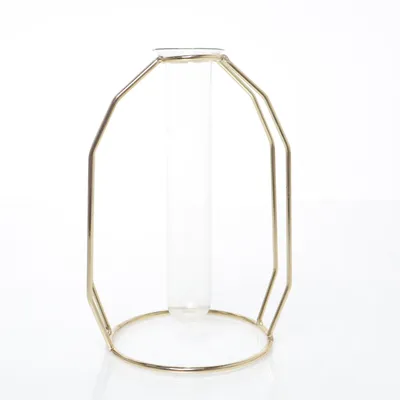 Ljusstake (Guldfärgad, Transparent)
