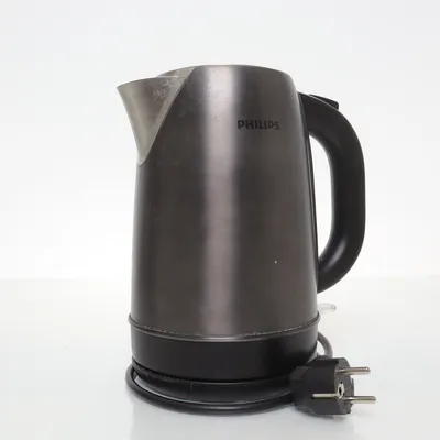 Vattenkokare (Silverfärgad, Svart) från Philips