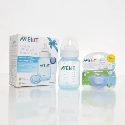 Feeding bottle (White, Blue) from Philips
