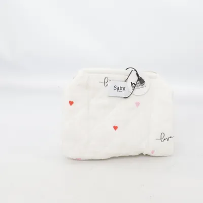 Toilettaske (Hvid, Rød, Pink) fra Saint Tropez Bomuld, Polyester