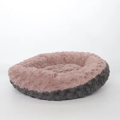 Husdjurssäng (Grå, Rosa)