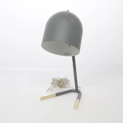 Bordslampa (Svart, Guldfärgad) från Rusta