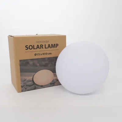 Solcellslampa (Vit) från Jysk