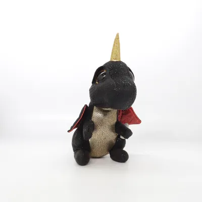 Krammedyr (Sort, Guld, Rød) fra Beanie Boos Ty