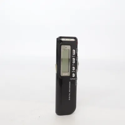 Audiorecorder (Zwart)