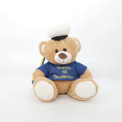 Zacht speeltje (Bruin, Blauw, Geel) van ICA Polyester