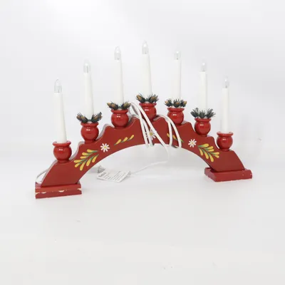Electric advent candle holder (1207) from Rusta