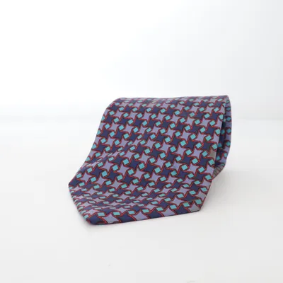 Tie (Blue, Purple, Multicolored) from Beaufort Silk