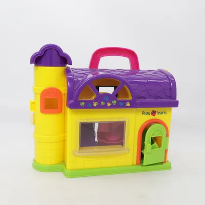 Dollhouse (Beige, Multicolored) from Top-Toy