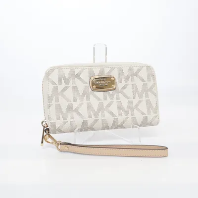 Plånbok (Beige, Guldfärgad) från Michael Kors