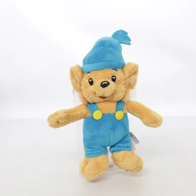 Zacht speeltje (Blauw, Bruin) van Bamses Värld