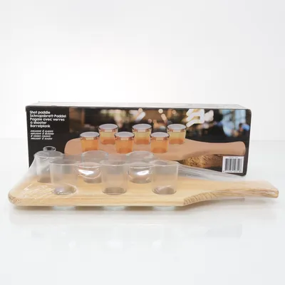 Shot glass (Brown, Transparent)