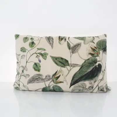 Cushion (Beige, Green)