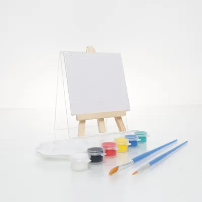Canvas (Wit, Meerkleurig)