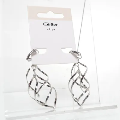 Boucles d'oreilles (Argent) de Glitter Métal inconnu