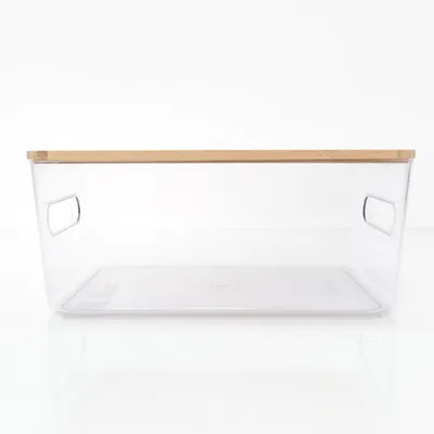 Förvaringslåda (Transparent, Brun) från Smartstore