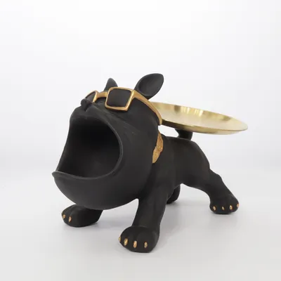 Figur (Sort, Guld)