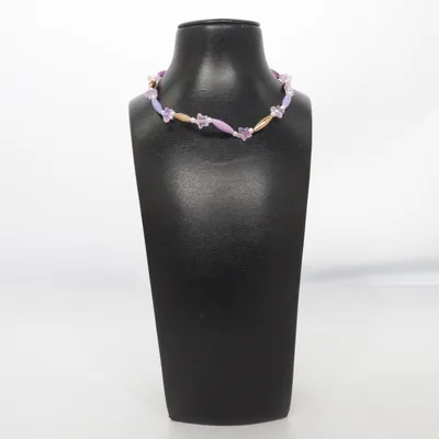 Ketting (Lila, Goud, Meerkleurig) Onbekend materiaal