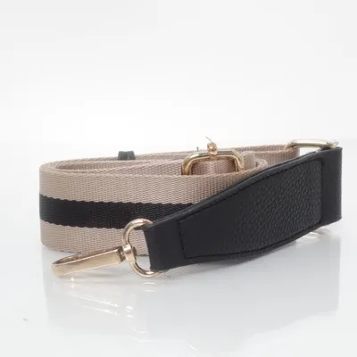 Schouderband (Zwart, Beige)