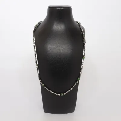 Collier (Gris, Vert) de Pearls for Girls Métal inconnu