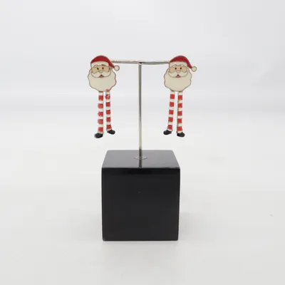 Oorbellen (Rood, Wit, Meerkleurig) Onbekend materiaal