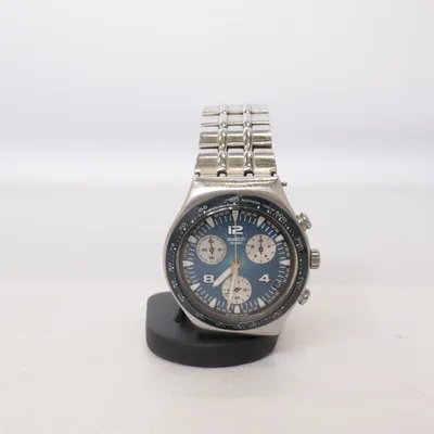 Wristwatch (Blue, Silver) from Swatch