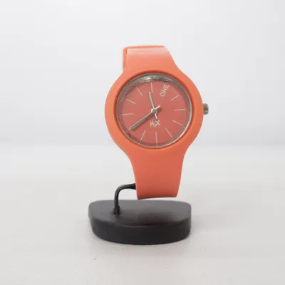 Montre (Orange, Transparent, Argent) de Essential