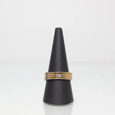 Ring (Grå, Gul) Ukendt metal