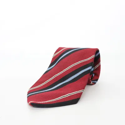 Cravate (Rouge, Bleu, Noir) de Atlas Design Soie