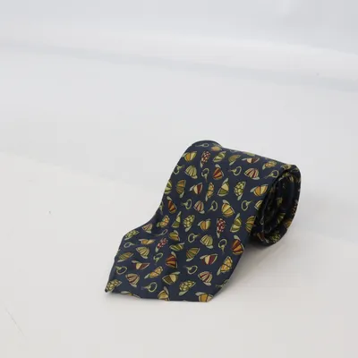Stropdas (Blauw, Meerkleurig) van Cacharel Zijde