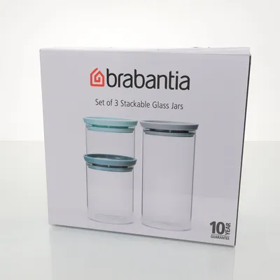 Dåse (Transparent, Grå, Grøn) fra Brabantia