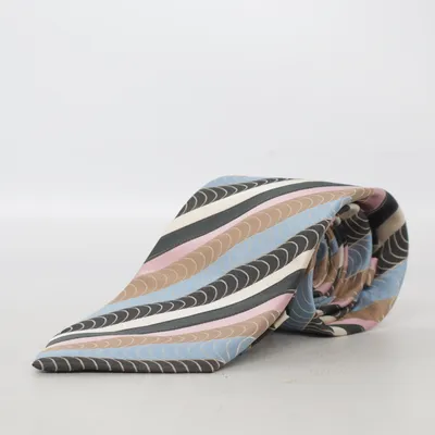 Krawatte (Blau, Pink, Mehrfarbig) von Atlas Design Seide