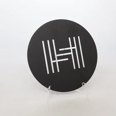 Glasunderlägg (Svart) från ÄlskaPlåt