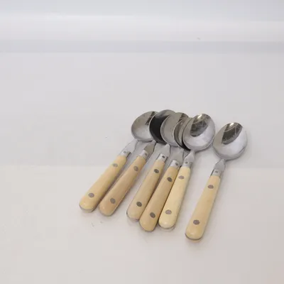 Spoon (Beige, Silver) from Rostfritt Stål