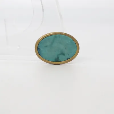Broche (Grøn, Guld) Ukendt metal