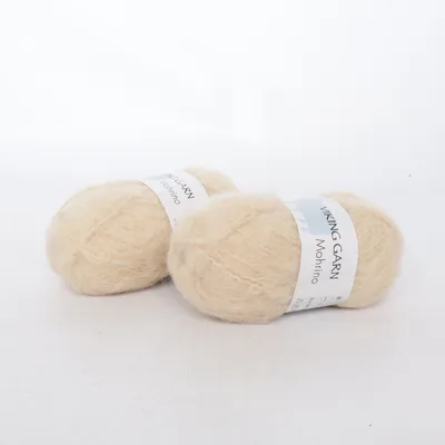 Yarn (Beige) from Viking of Norway Merino wool, Polyamide