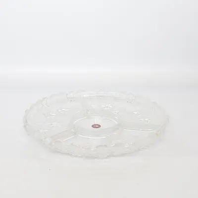 Serving platter (Transparent) from Walther Glas