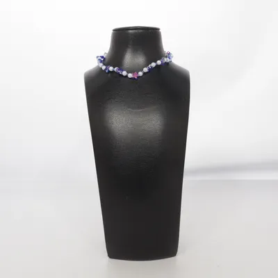 Necklace (Blue, White, Multicolored) Unknown metal