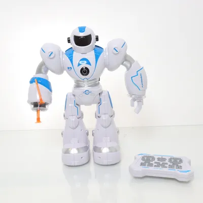 Radiostyrd leksak (Vit, Blå)