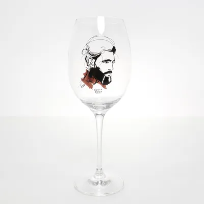Wine glass (Transparent, Multicolored) from Kosta Boda