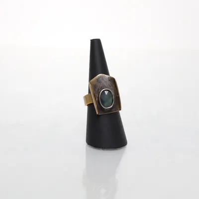 Ring (Gold, Blue) Unknown metal