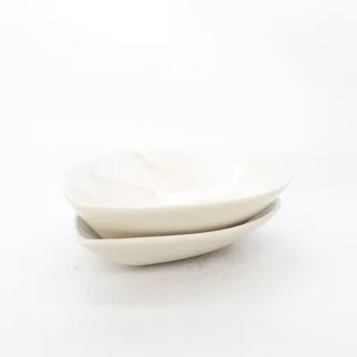 Serving bowl (White, Beige) from Pentik