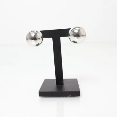 Boucles d'oreilles (Argent) Métal inconnu