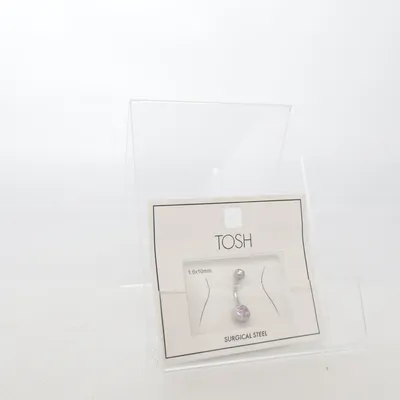 Piercingsmykke (Lilla, Sølv) fra Tosh Ukendt metal