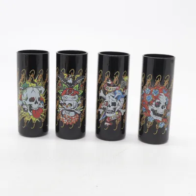 Dricksglas (Svart, Flerfärgad) från Ed Hardy