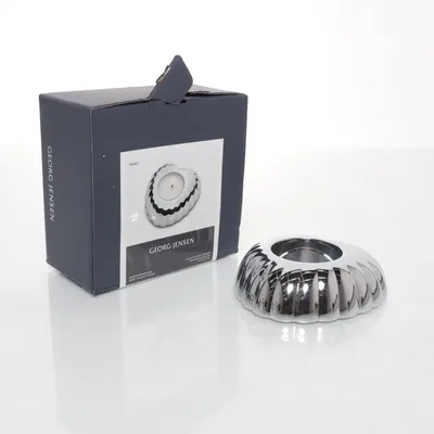 Ljuslykta (Silverfärgad) från Georg Jensen