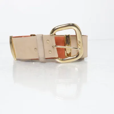 Bälte (Beige, Orange) från Louis Féraud Skinn